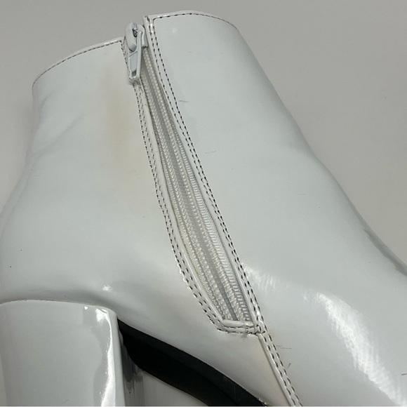 Allegra K Round Toe Chunky Heels Platform Ankle Boots Size 7.5 - Picture 6 of 11